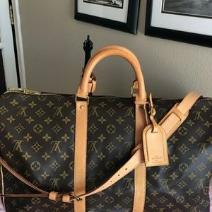 Authentic Louis Vuitton keepall 50 bandouliere